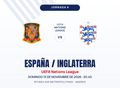 Cartel España vs Inglaterra Nations League 2026